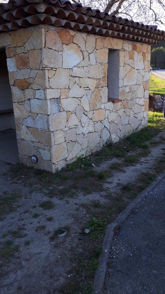 Façade en pierre — réalisation Traïti Group